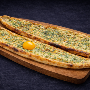 (Açık) Üç Peynirli Pide