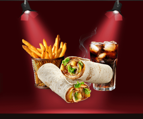 Çift Lavaş Tavuk döner